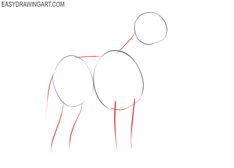 how to draw a howling wolf head step by step