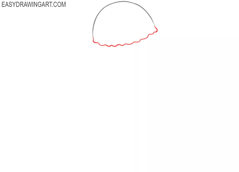 how to draw a jellyfish cartoon