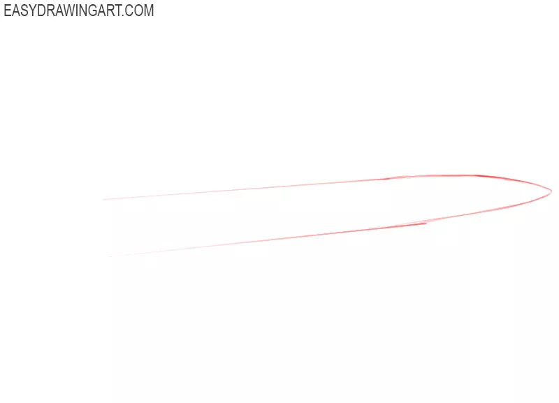 how to draw a jet easy