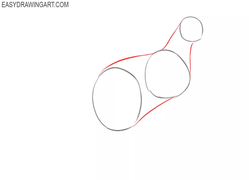 how to draw a kangaroo step by step