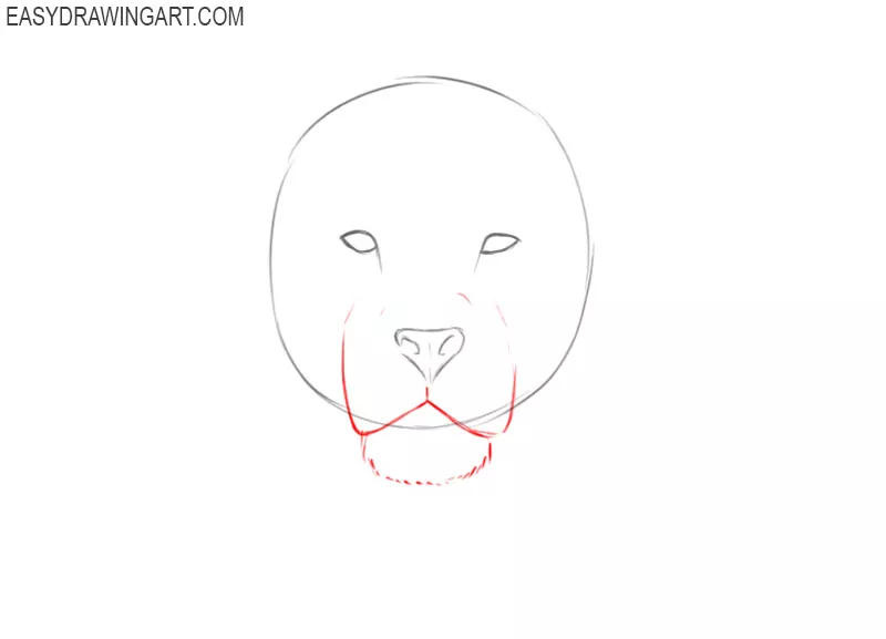 How To Draw A Lion Easy Cartoon Drawing  Fun with Mama