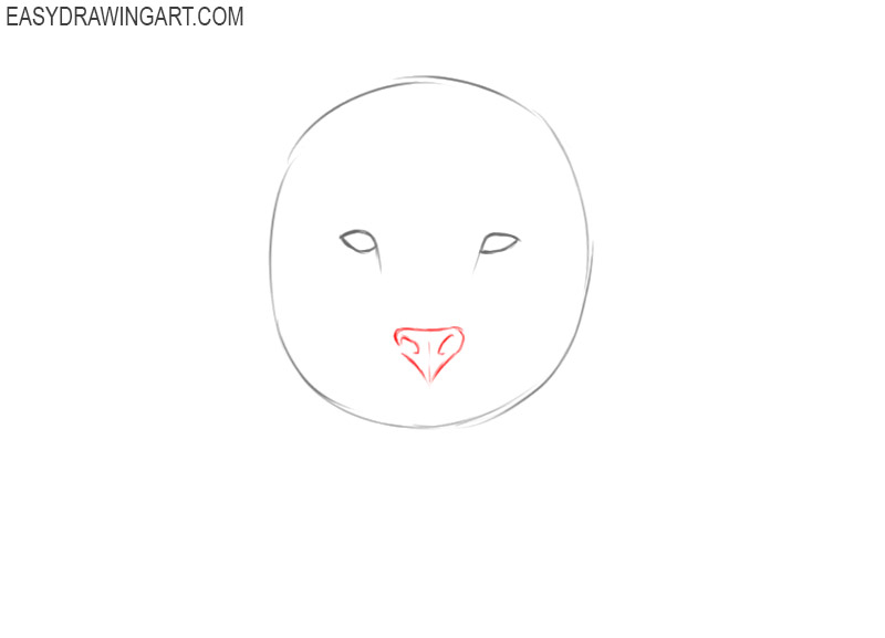 how to draw a lion head step by step easy