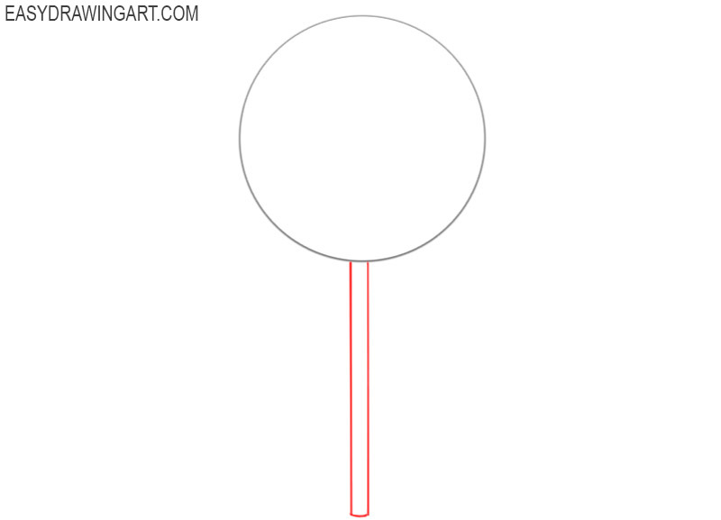 how to draw a lollipop super cute and easy