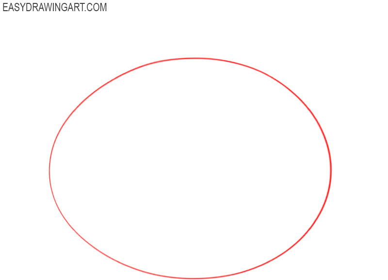 how to draw a mango step by step