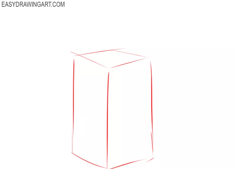 how to draw a microscope easy