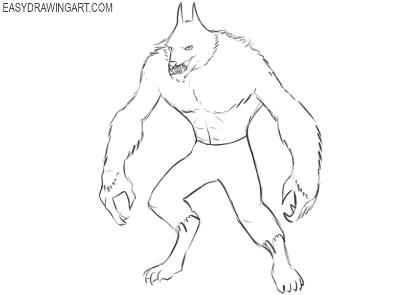monster drawing characters