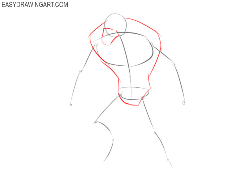 how to draw a monster easy
