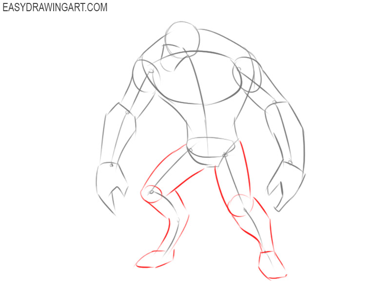 how to draw a monster cartoon
