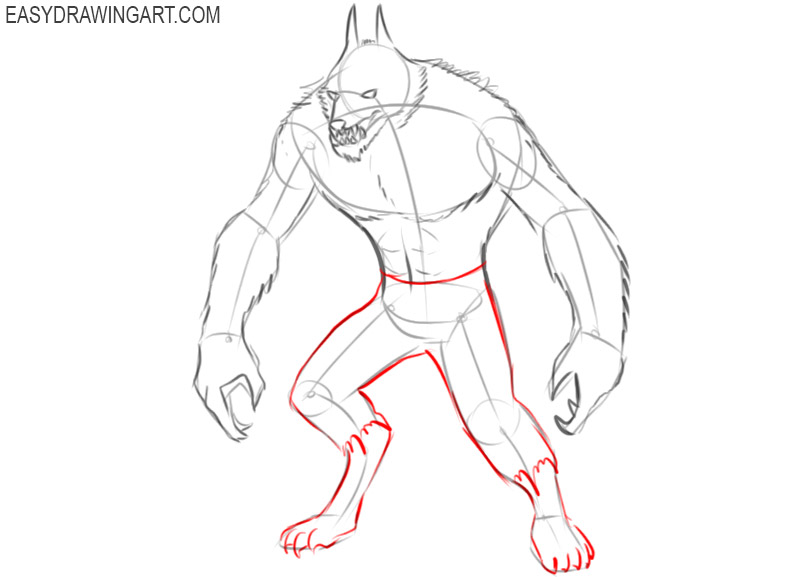 monster drawing cartoon