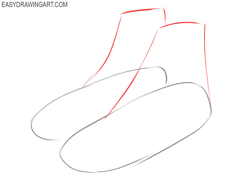 how to draw a pair of boots