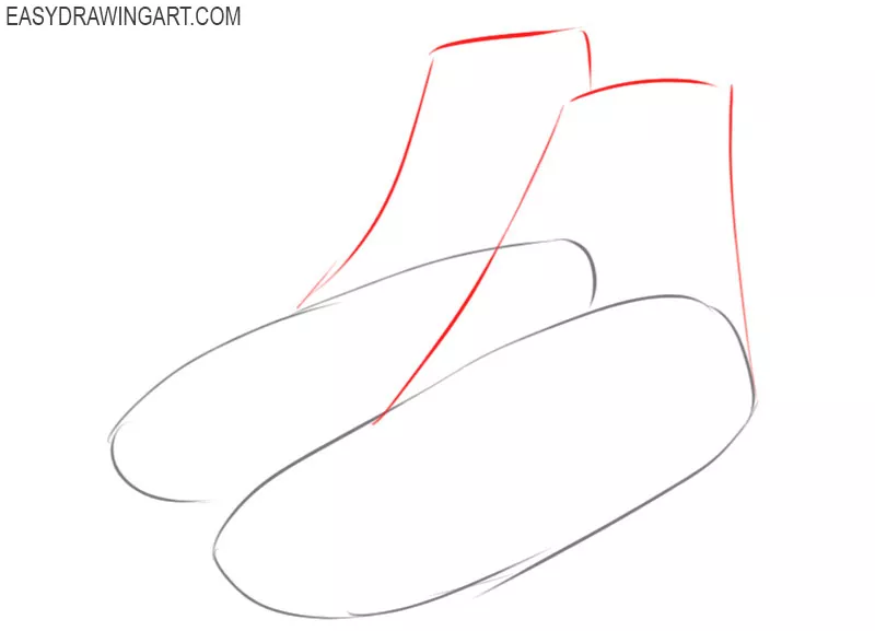 how to draw a pair of boots