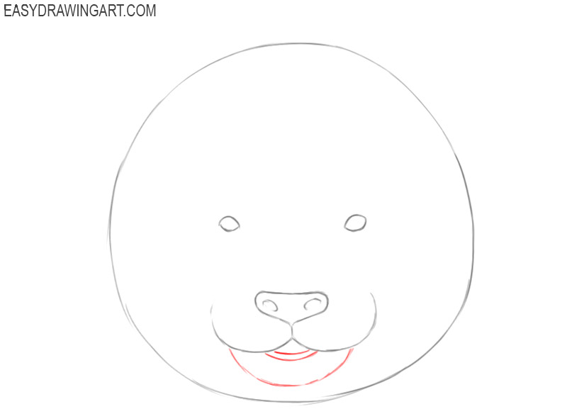 how to draw a panda bear face cartoon step by step