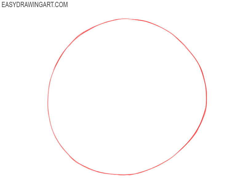 how to draw a peach easy