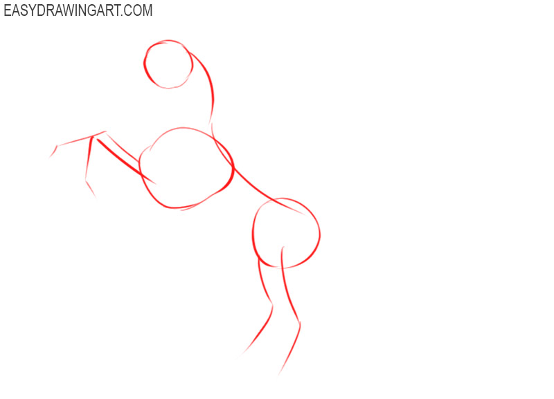 how to draw a pegasus easy