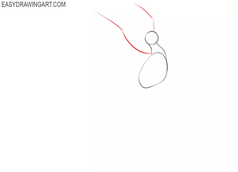how to draw a phoenix easy step by step