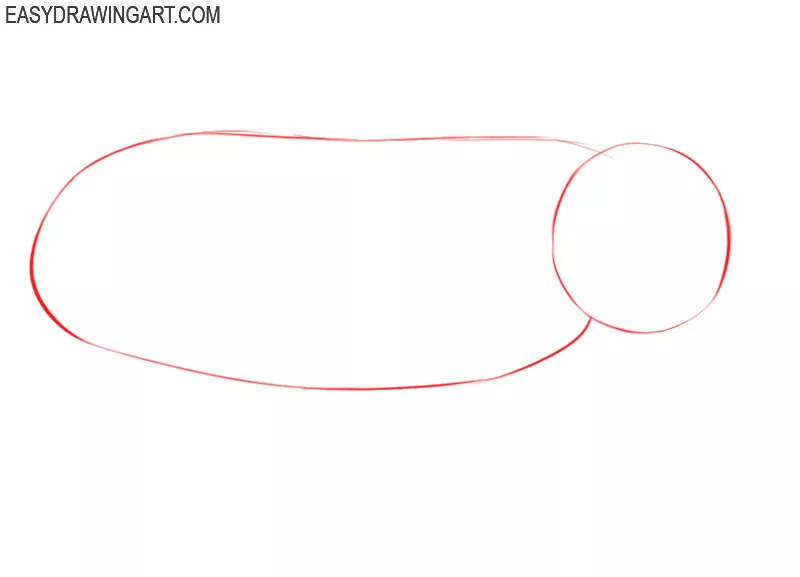 how to draw a pig easy
