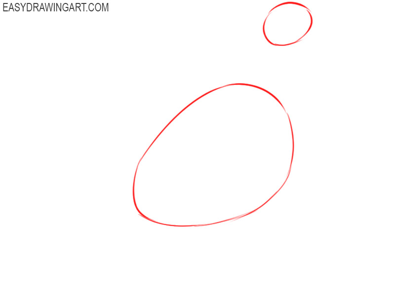 how to draw a pigeon easy