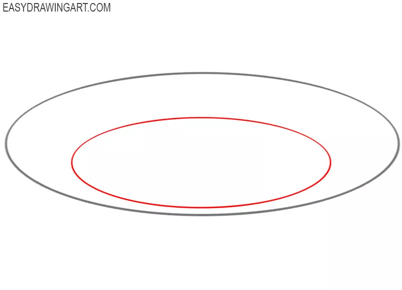 how to draw a cartoon plate