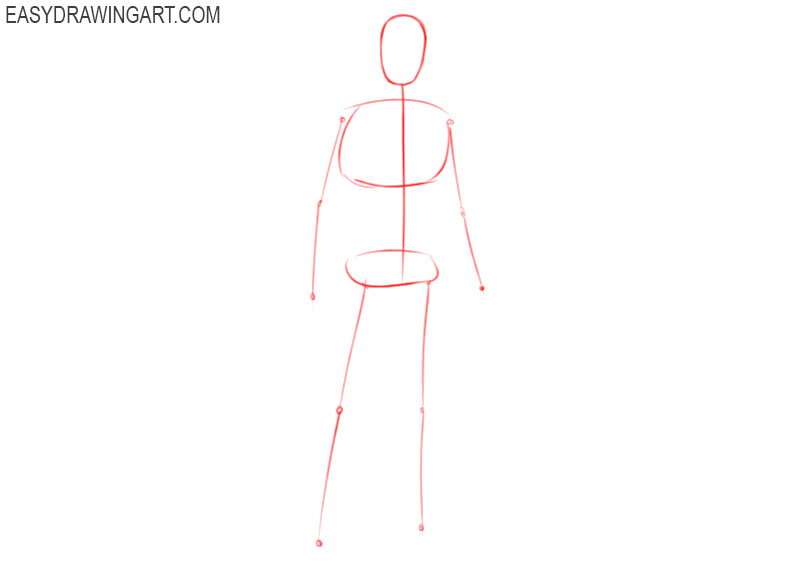 how to draw a police officer easy