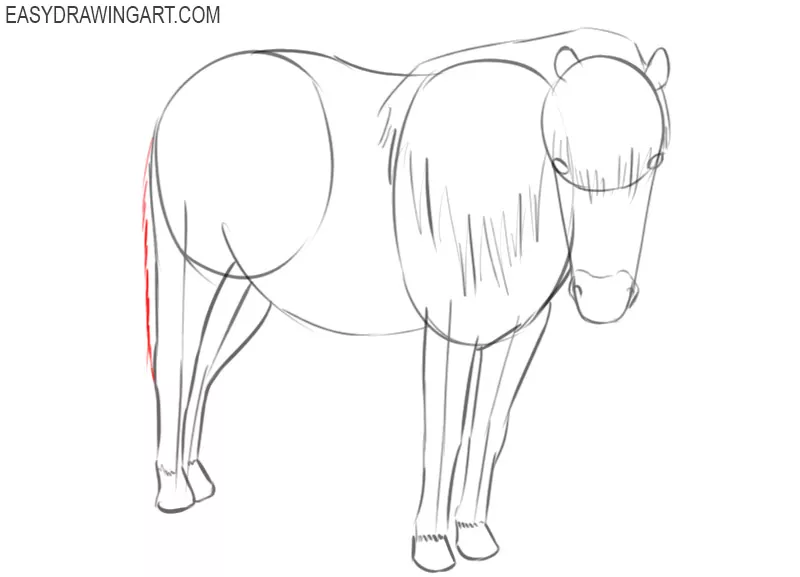 how to draw a pony picture