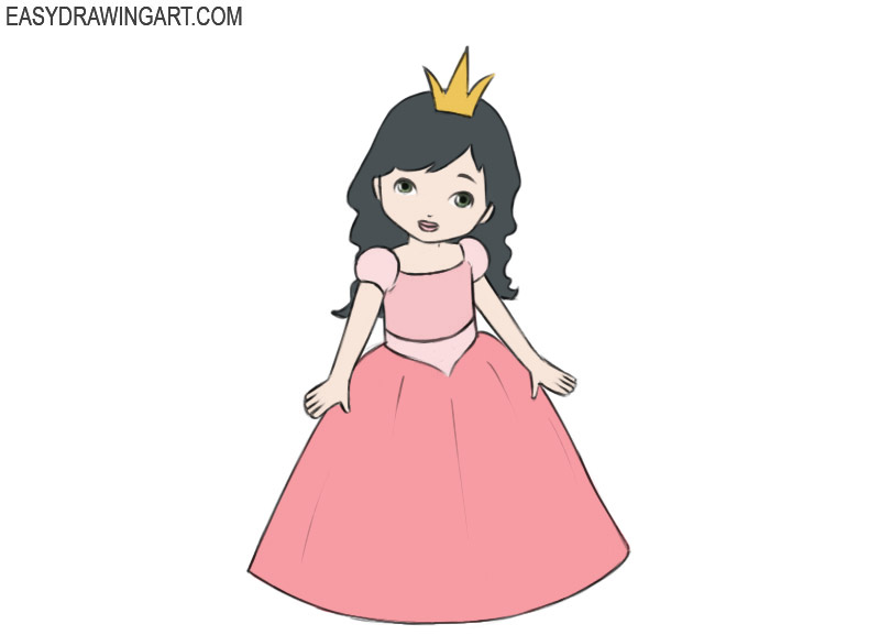 How to Draw a Princess