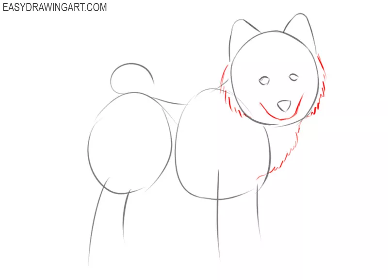 How to Draw a Cute Dog - Easy Drawing Art