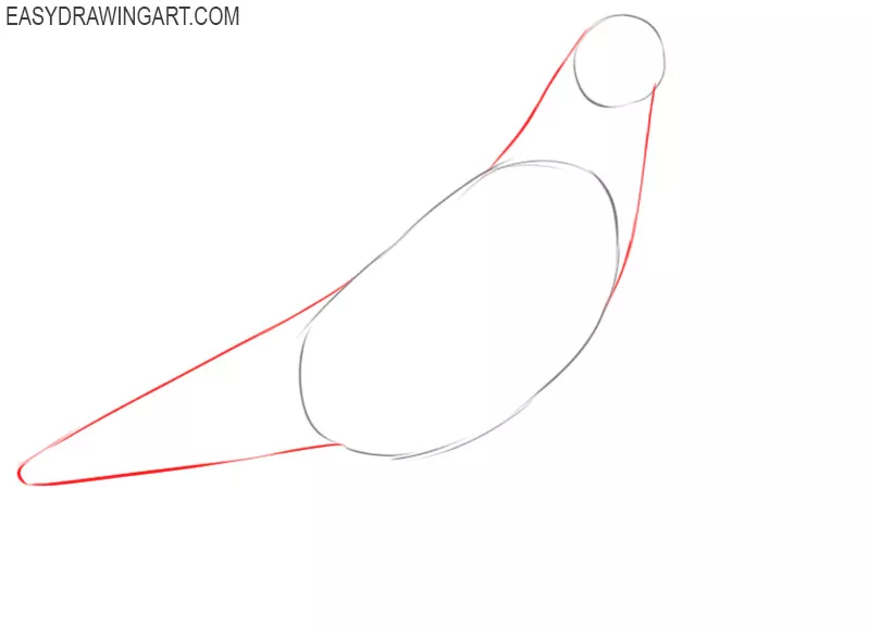 how to draw a raven easy