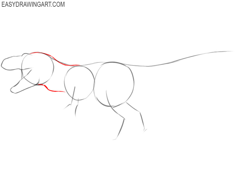 how to draw a realistic tyrannosaurus rex