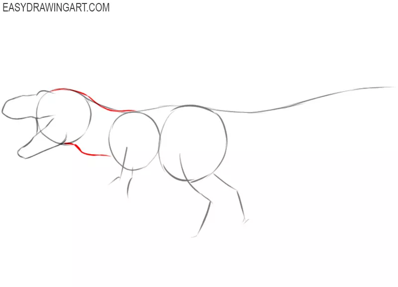 how to draw a realistic tyrannosaurus rex