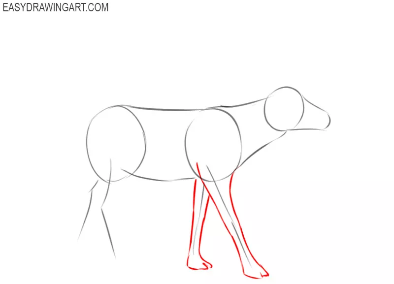 how to draw a reindeer easy and cute