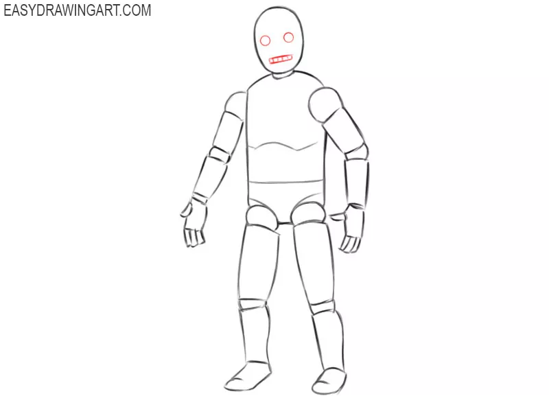How to Draw a Robot: 2 Different Easy Ways
