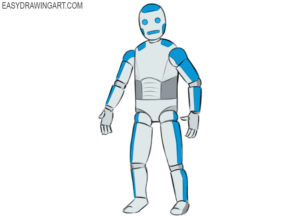 How to draw a robot
