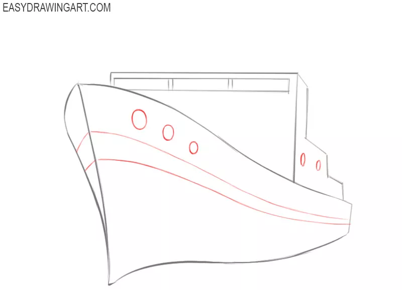 Download Svg Library Stock How To Draw A Boat In A Few Easy  Boat Drawing   Full Size PNG Image  PNGkit