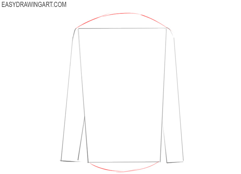 how to draw a basic shirt