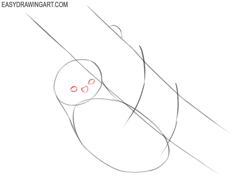 how to draw a sloth cartoon