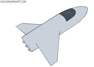 How to draw a spaceship