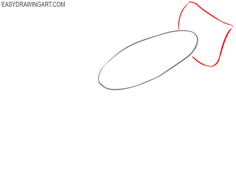 how to draw a squid step by step