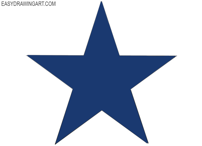 how to draw a star