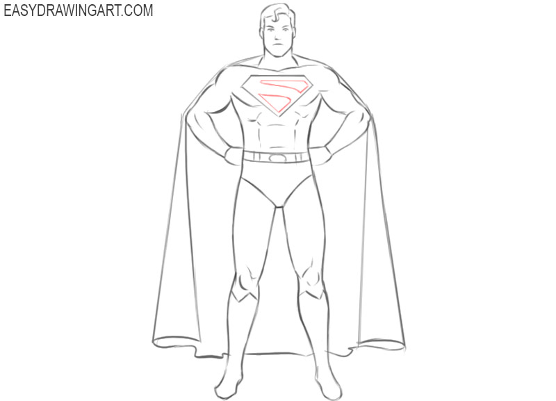 superhero drawings easy