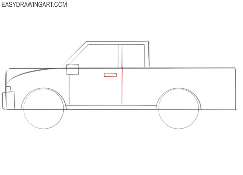 How to Draw a Truck - Easy Drawing Art
