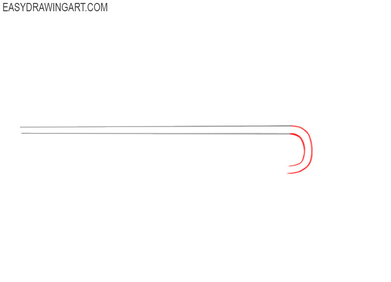 how to draw a trumpet step by step