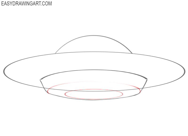 How to Draw a UFO Easy Drawing Art
