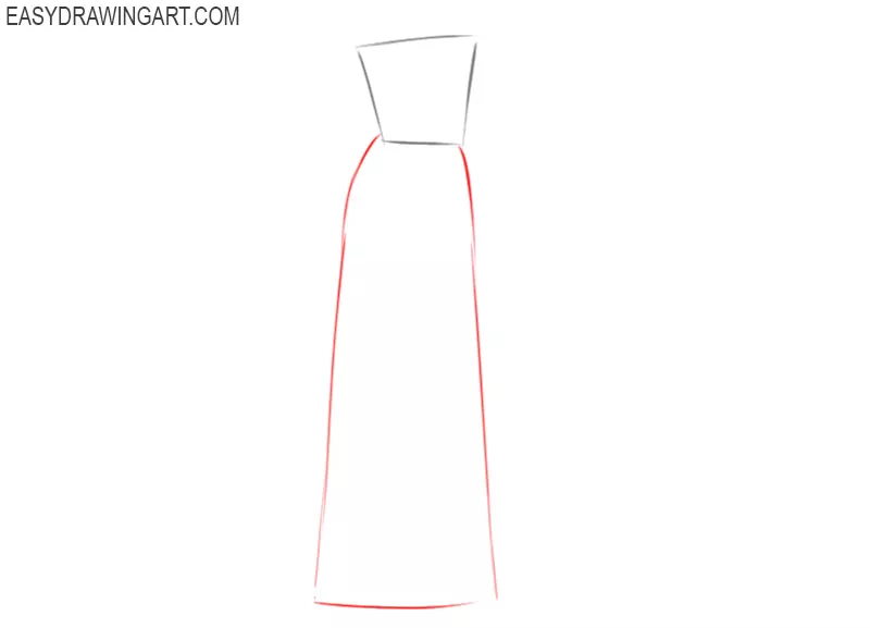 HOW TO DRAW A DRESS 