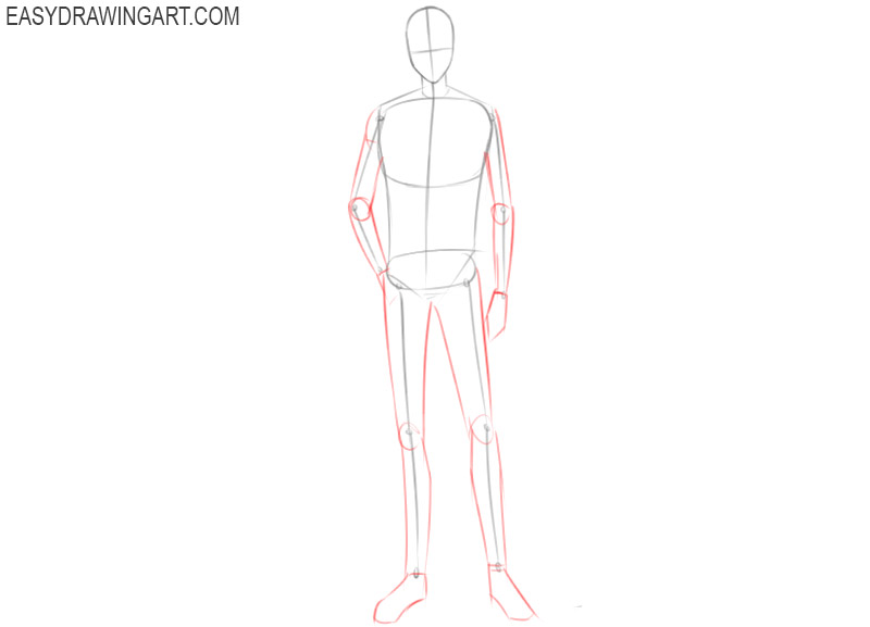 how to draw an anime character easy