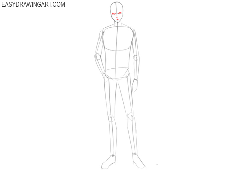 how to draw an anime character step by step