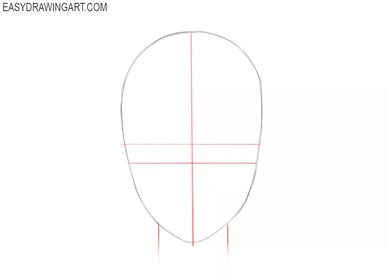 how to draw an anime face for beginners