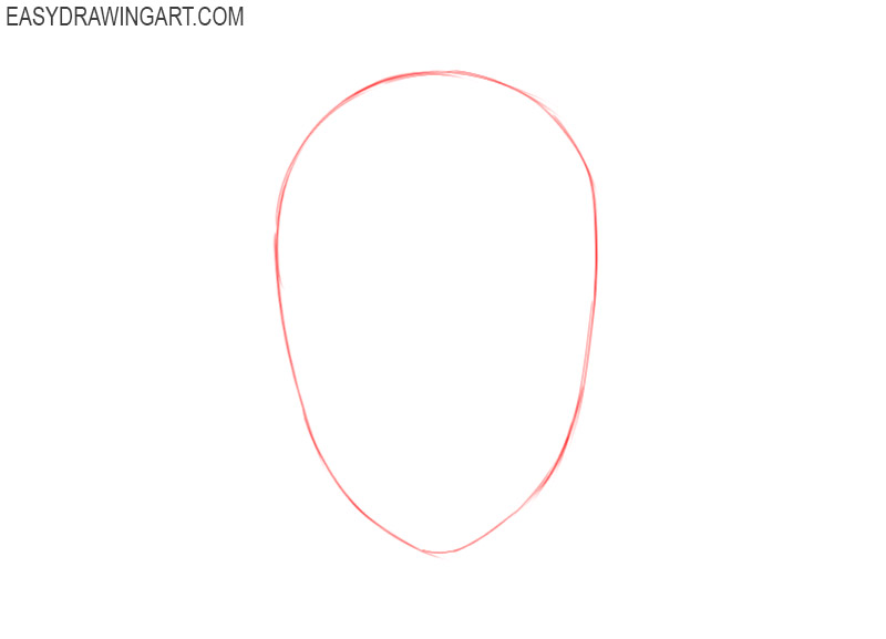 how to draw an anime face boy