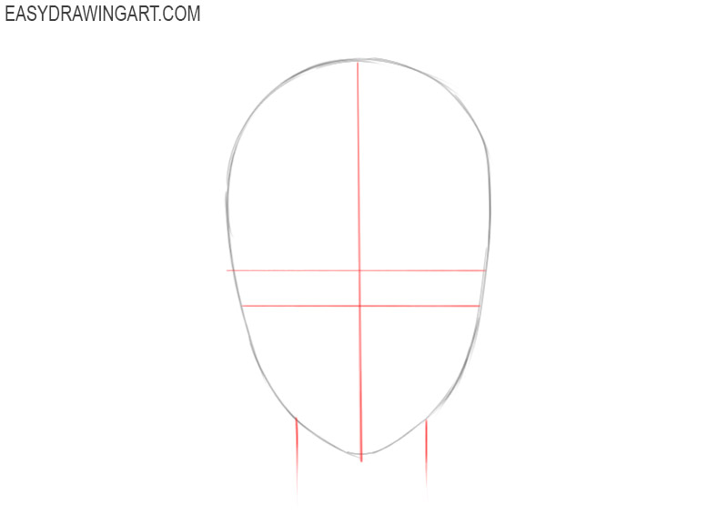 how to draw an anime face for beginners