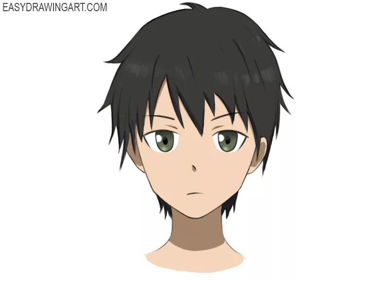 How To Draw An Anime Face For Beginners Step by Step Drawing Guide by  Dawn  DragoArt