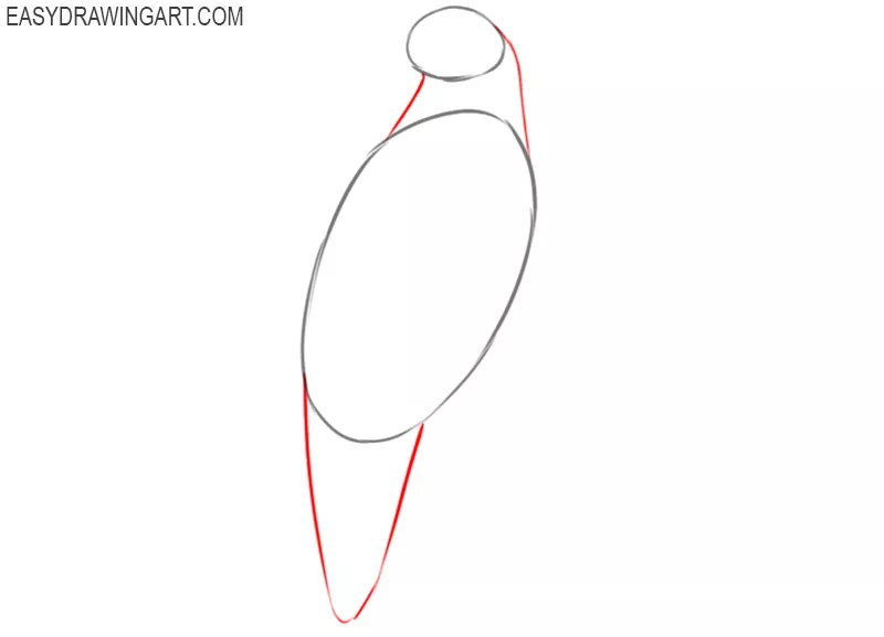 how to draw an eagle easy